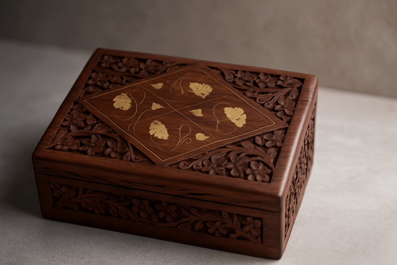 Mystery Lockbox – Handmade Wooden Box with Secret Lock
