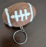 Handmade Felted Wool Keychains – Assorted Playful Designs