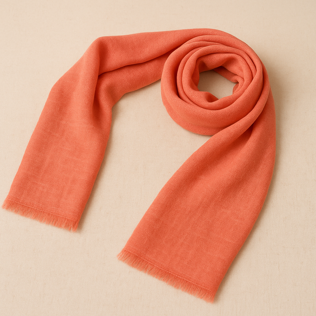 "Elegant summer shawl in soft pashmina blend, luxury wrap for women"