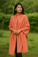 "Elegant summer shawl in soft pashmina blend, luxury wrap for women"