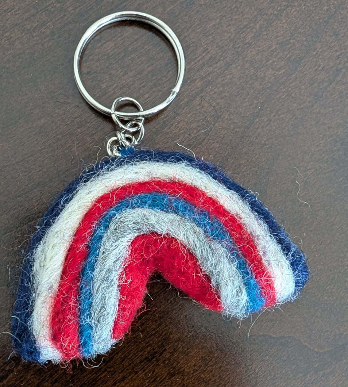 Handmade Felted Wool Keychains – Assorted Playful Designs